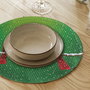 Hermia Set de 4 Manteles Individuales Multicolor 37 cm